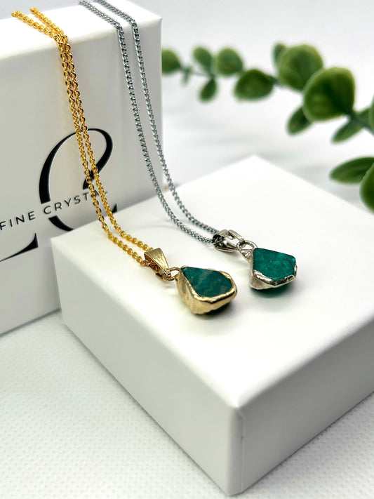 Soul Balance – Amazonit Halskette