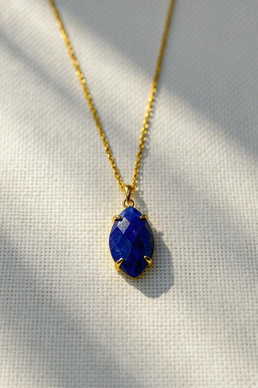 Blue Vision - Lapislazuli Halskette