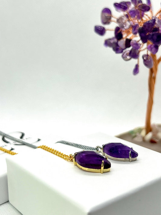 Violet Spirit - Amethyst Halskette