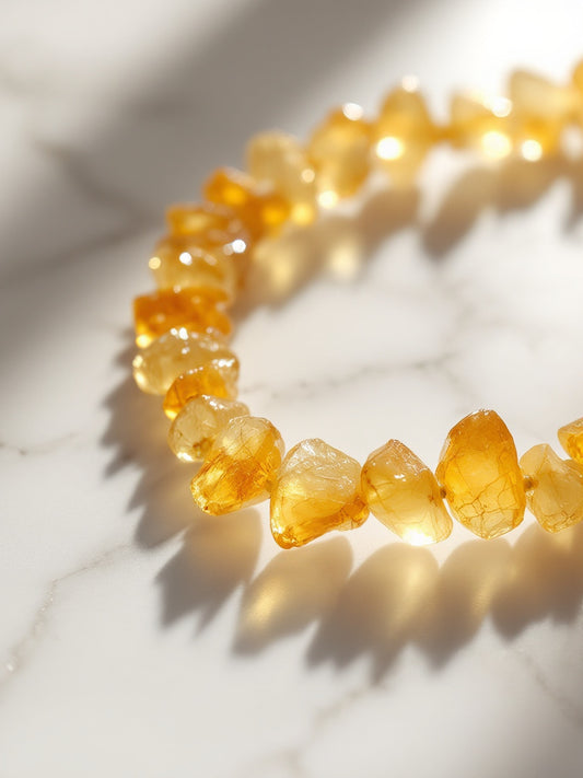 Citrin Splitterarmband