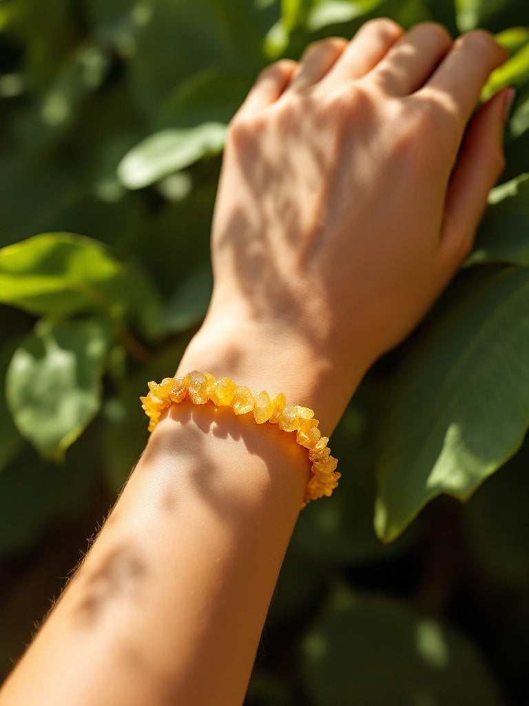Citrin Splitterarmband