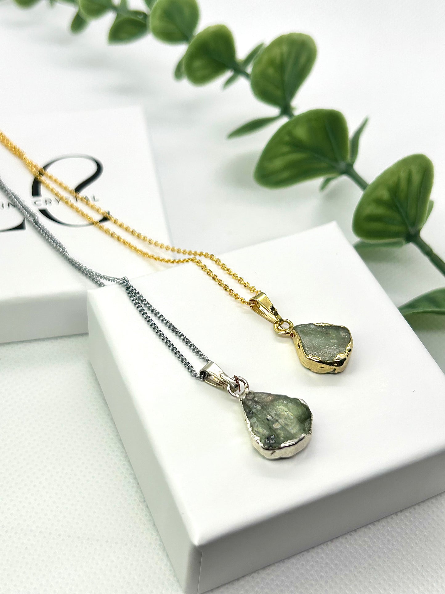 Green Spirit – Grüner Kyanit Halskette