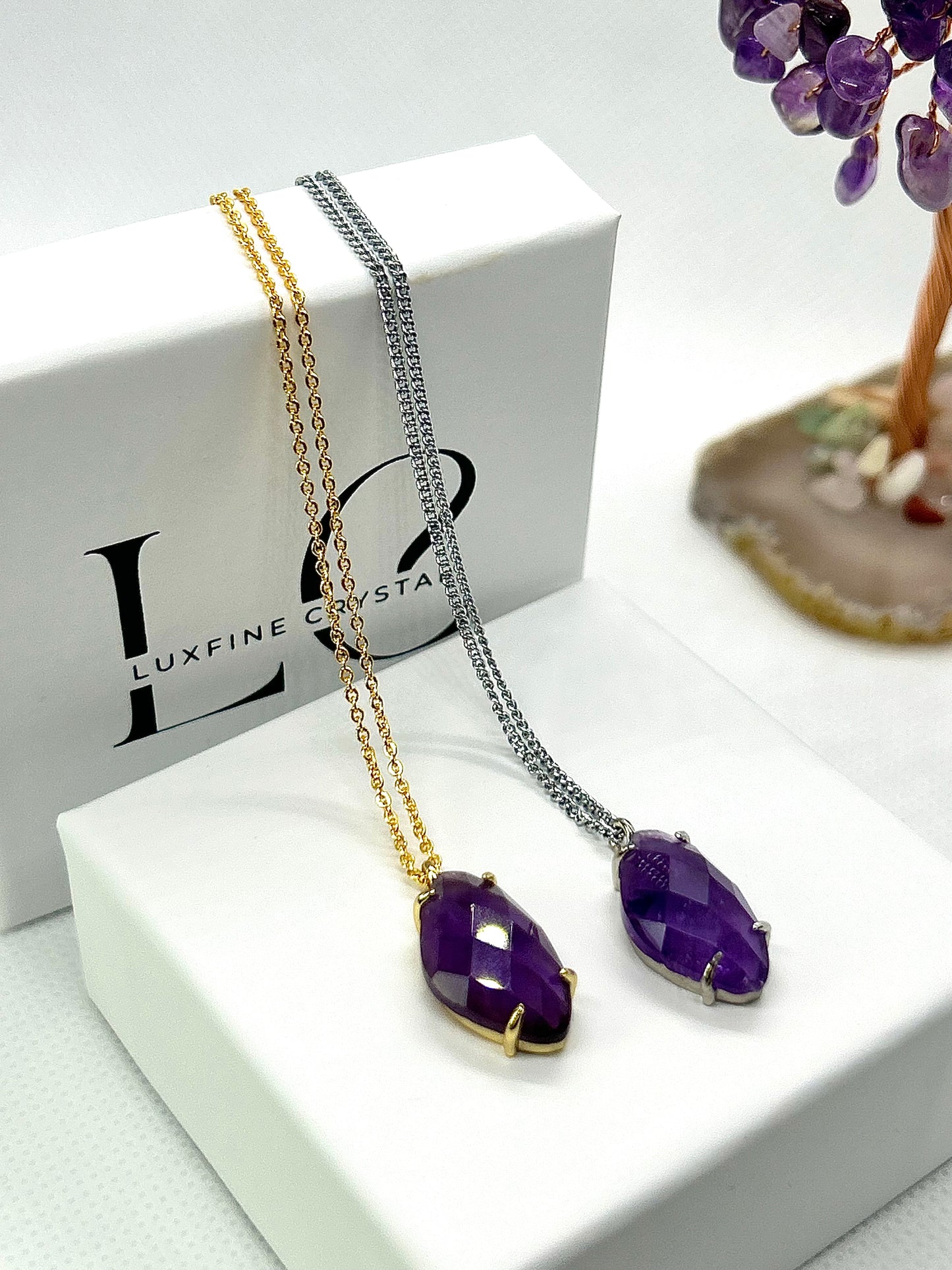 Amethyst Halskette