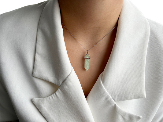 Mind Clear – Fluorit Halskette