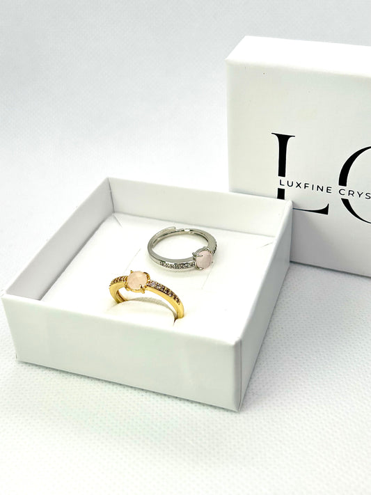 Rosenquarz Ring