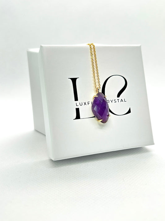 Amethyst Halskette