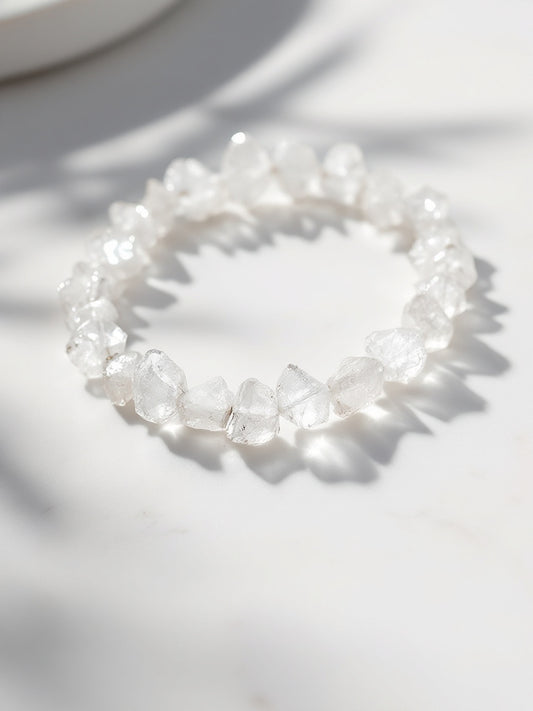 Bergkristall Splitterarmband