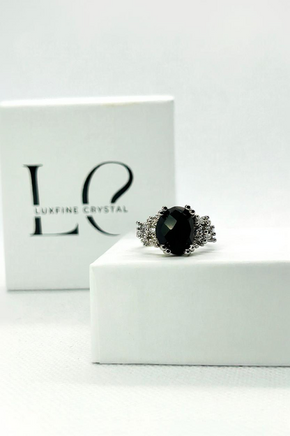 Noir Flow – Onyx Ring
