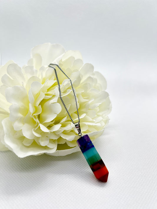 Energy Flow – Chakra Halskette